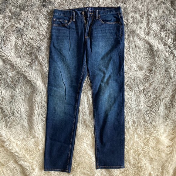 GAP Other - Gap - Men's Slim Stretch Soft Scraped Dark Wash Jeans - Size 33x32